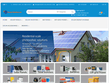Tablet Screenshot of europe-solarshop.com